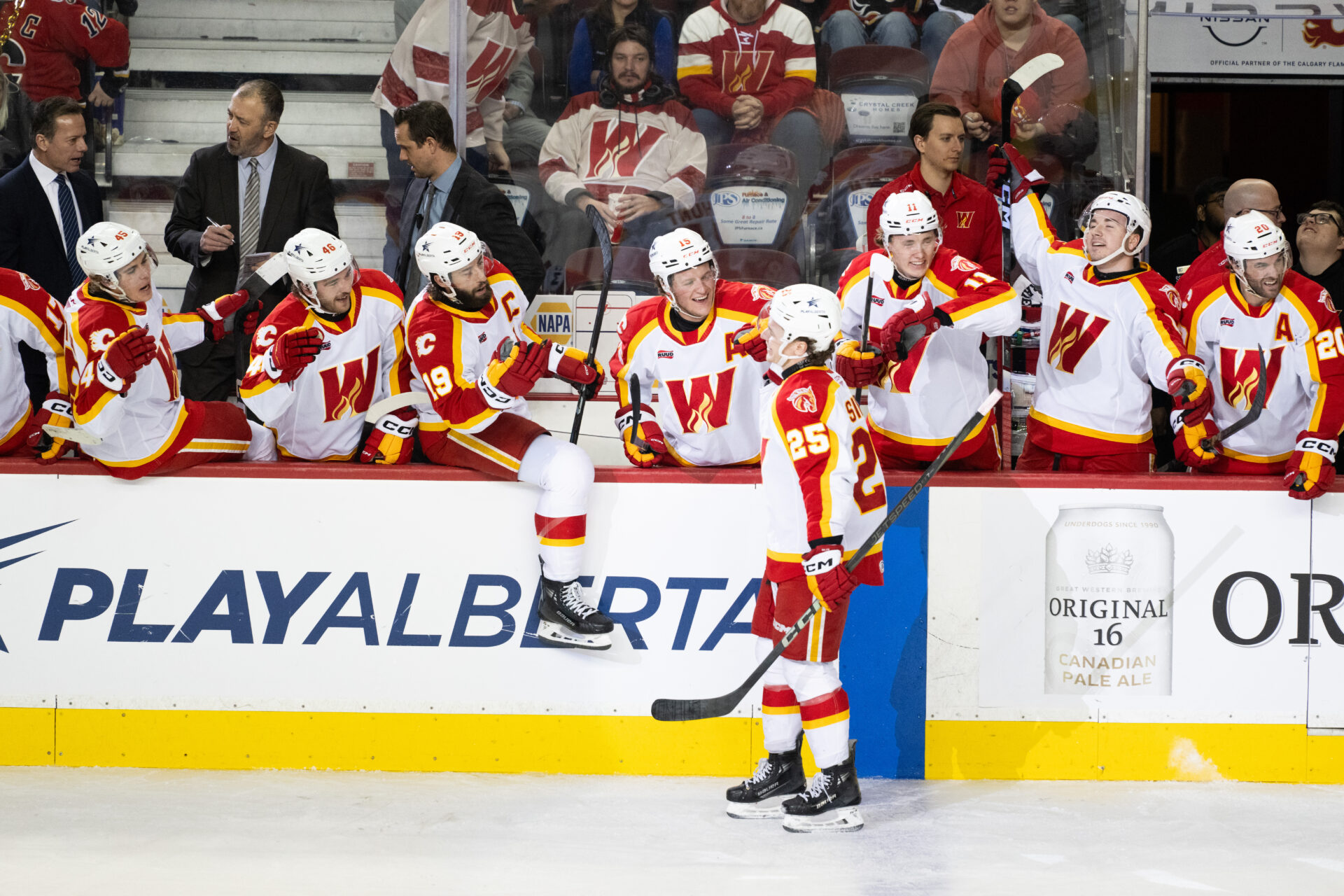 Calgary Wranglers vs Manitoba Moose